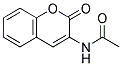 3-Acetamidocumarin Struktur