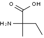 D-2-AMINO-2-METHYLBUTYRICACID Struktur