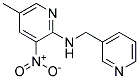 (5-Methyl-3-nitro-pyridin-2-yl)-pyridin-3-ylmethyl-amine Structure