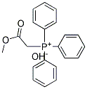 CARBMETHOXYMETHYL TRIPHENYL PHOSPHONIUM HYDROXIDE Struktur