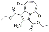 DIETHYL2-AMINOAZULENE-4,8-D2-1,3-DICARBOXYLATE Struktur
