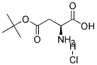 L-Aspartic Acid 4-Tertbutyl Ester HCl Structure