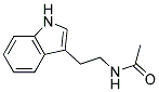 N-(2-(3-INDOLYL)ETHYL)ACETAMIDE Struktur