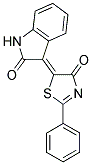 (3Z)-3-(4-OXO-2-PHENYL-1,3-THIAZOL-5(4H)-YLIDENE)-1,3-DIHYDRO-2H-INDOL-2-ONE