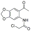 N-(6-ACETYLBENZO[D]1,3-DIOXOLEN-5-YL)-2-CHLOROACETAMIDE