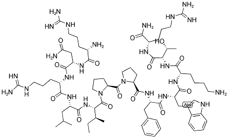 ARG-ASN-ARG-LEU-ILE-PRO-PRO-PHE-TRP-LYS-THR-ARG-NH2, , 結(jié)構(gòu)式