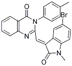 2-[(E)-(5-BROMO-1-METHYL-2-OXO-1,2-DIHYDRO-3H-INDOL-3-YLIDENE)METHYL]-3-(4-METHYLPHENYL)QUINAZOLIN-4(3H)-ONE