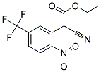 ETHYL 2-CYANO-2-[2-NITRO-5-(TRIFLUOROMETHYL)PHENYL]ACETATE Struktur