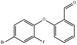 2-(4-BROMO-2-FLUOROPHENOXY)BENZENECARBALDEHYDE|2-(4-溴-2-氟苯氧基)苯甲醛