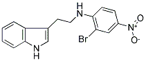 2-BROMO-N-[2-(1H-INDOL-3-YL)ETHYL]-4-NITROANILINE Struktur