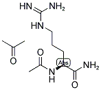 AC-ARG-NH2 ACETATE SALT Struktur