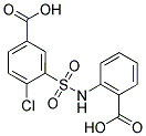 3-(2-CARBOXY-PHENYLSULFAMOYL)-4-CHLORO-BENZOIC ACID