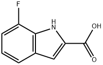 7-FLUORO-1H-INDOLE-2-CARBOXYLIC ACID Structure