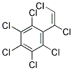 (E)-ALPHA,BETA,2,3,4,5,6-HEPTACHLOROSTYRENE Struktur