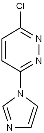 3-CHLORO-6-(1H-IMIDAZOL-1-YL)PYRIDAZINE Structure