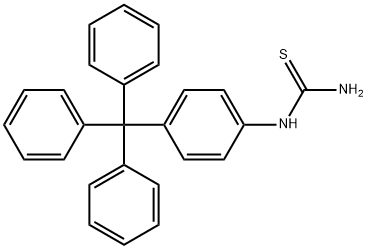 N-(4-TRITYLPHENYL)THIOUREA Structure