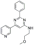 N-(2-METHOXYETHYL)-2-PHENYL-6-PYRIDIN-3-YLPYRIMIDIN-4-AMINE