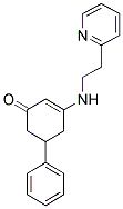 5-PHENYL-3-[(2-PYRIDIN-2-YLETHYL)AMINO]CYCLOHEX-2-EN-1-ONE