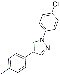 1-(4-CHLOROPHENYL)-4-(4-METHYLPHENYL)-1H-PYRAZOLE
