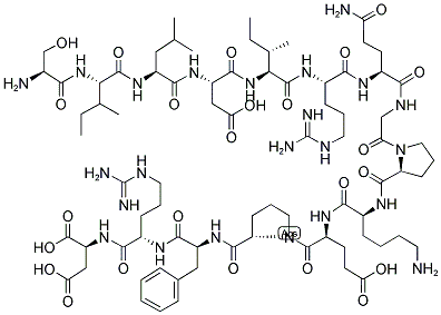 H-SER-ILE-LEU-ASP-ILE-ARG-GLN-GLY-PRO-LYS-GLU-PRO-PHE-ARG-ASP-OH Structure