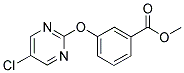 3-[(5-CHLOROPYRIMIDIN-2-YL)OXY]BENZOIC ACID, METHYL ESTER Structure