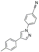 4-[4-(4-METHYLPHENYL)-1H-PYRAZOL-1-YL]BENZONITRILE