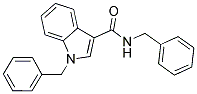 N,1-DIBENZYL-1H-INDOLE-3-CARBOXAMIDE Structure