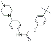 2-(4-TERT-BUTYLPHENOXY)-N-(4-(4-METHYLPIPERAZIN-1-YL)PHENYL)ACETAMIDE