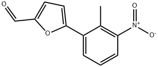 5-(2-METHYL-3-NITROPHENYL)-2-FURALDEHYDE Structure
