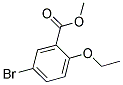 5-BROMO-2-ETHOXYBENZOIC ACID METHYL ESTER Struktur