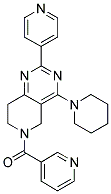 (4-PIPERIDIN-1-YL-2-PYRIDIN-4-YL-7,8-DIHYDRO-5H-PYRIDO[4,3-D]PYRIMIDIN-6-YL)-PYRIDIN-3-YL-METHANONE
