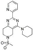 6-METHANESULFONYL-4-PIPERIDIN-1-YL-2-PYRIDIN-2-YL-5,6,7,8-TETRAHYDRO-PYRIDO[4,3-D]PYRIMIDINE