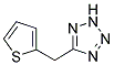 5-THIOPHEN-2-YLMETHYL-2H-TETRAZOLE Structure