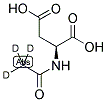 ACETYL N-(D3)-ASPARTIC ACID Struktur
