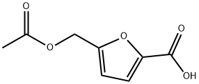 5-ACETOXYMETHYL-2-FURANCARBOXYLIC ACID Struktur