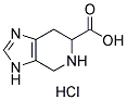 4,5,6,7-TETRAHYDRO-3H-IMIDAZO[4,5-C]PYRIDINE-6-CARBOXYLIC ACID HYDROCHLORIDE Structure
