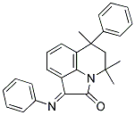 (E)-4,4,6-TRIMETHYL-6-PHENYL-1-(PHENYLIMINO)-5,6-DIHYDRO-1H-PYRROLO[3,2,1-IJ]QUINOLIN-2(4H)-ONE