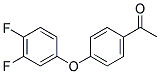 4'-(3,4-DIFLUOROPHENOXY)ACETOPHENONE Structure