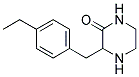 3-(4-ETHYL-BENZYL)-PIPERAZIN-2-ONE 結(jié)構(gòu)式