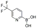 5-(TRIFLUOROMETHYL)PYRIDIN-2-YL-2-BORONIC ACID Structure