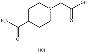 (4-CARBAMOYL-PIPERIDIN-1-YL)-ACETIC ACIDHYDROCHLORIDE|2-(4-甲酰哌啶-1-基)乙酸鹽酸鹽