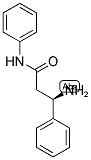 (R)-3-AMINO-N,3-DIPHENYLPROPANAMIDE Struktur