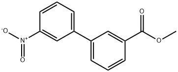 METHYL 3'-NITRO[1,1'-BIPHENYL]-3-CARBOXYLATE Structure