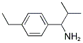 1-(4-乙基苯基)-2-甲基丙-1-胺, 853724-04-6, 結(jié)構(gòu)式