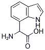 AMINO-(1H-INDOLE-7-YL)-ACETIC ACID Structure