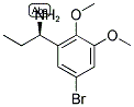 (1R)-1-(5-BROMO-2,3-DIMETHOXYPHENYL)PROPYLAMINE Struktur