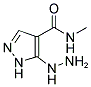 5-HYDRAZINO-N-METHYL-1H-PYRAZOLE-4-CARBOXAMIDE Structure