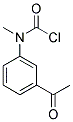 N-(3-ACETYL-PHENYL)-N-METHYL-CARBAMOYLCHLORIDE