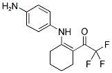 1-[N-(4-AMINOPHENYL)AMINO]-2-(TRIFLUOROACETYL)CYCLOHEXENE Struktur