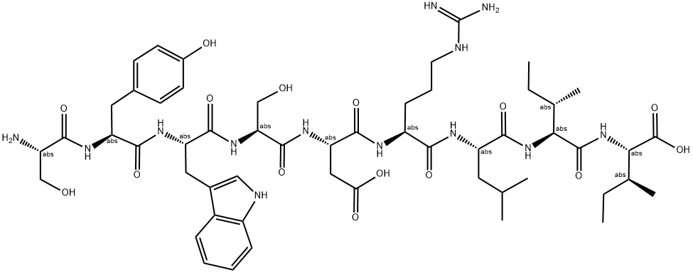 H2N-SYWSDRLII-OH